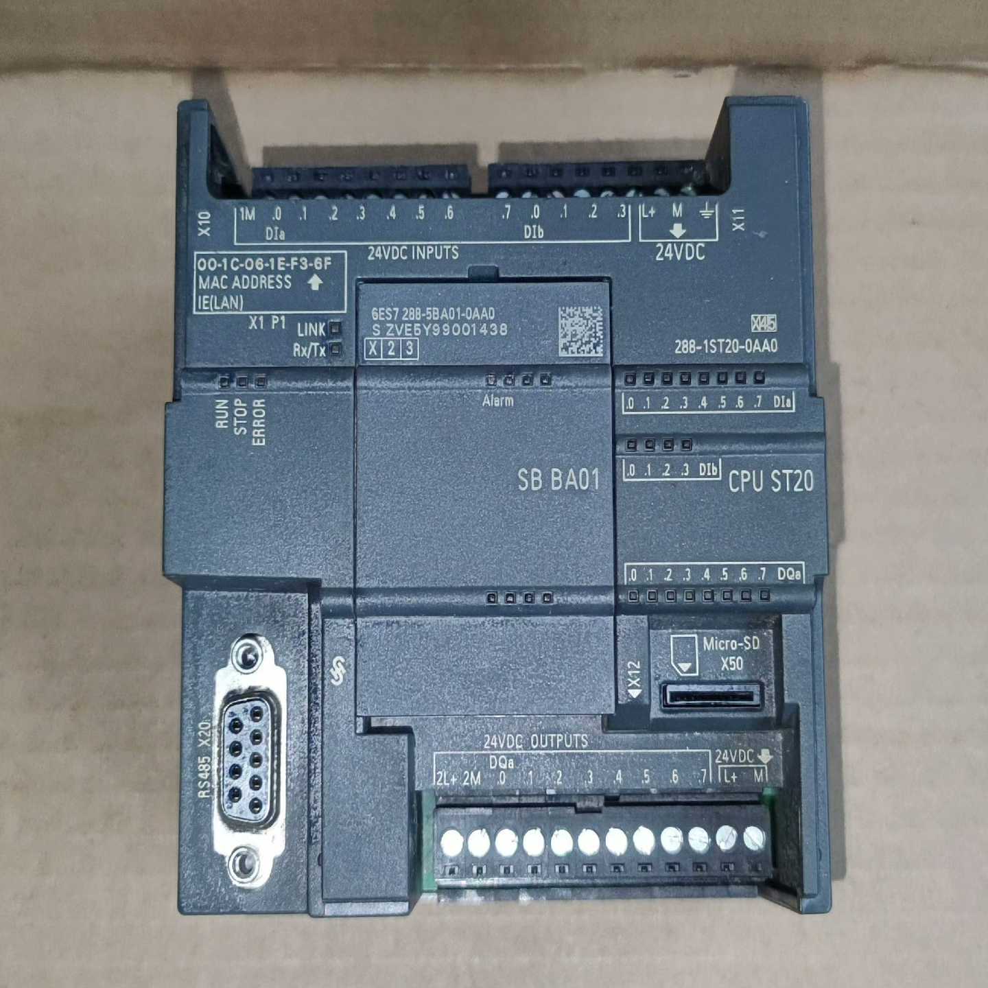 西门子 288-1ST20-0AA0   带 SB BA01--议价商品