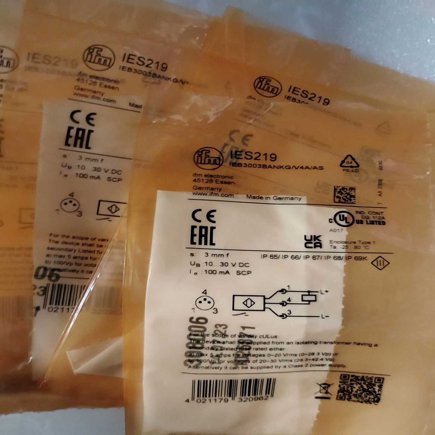 易福门IES219传感器【询价】