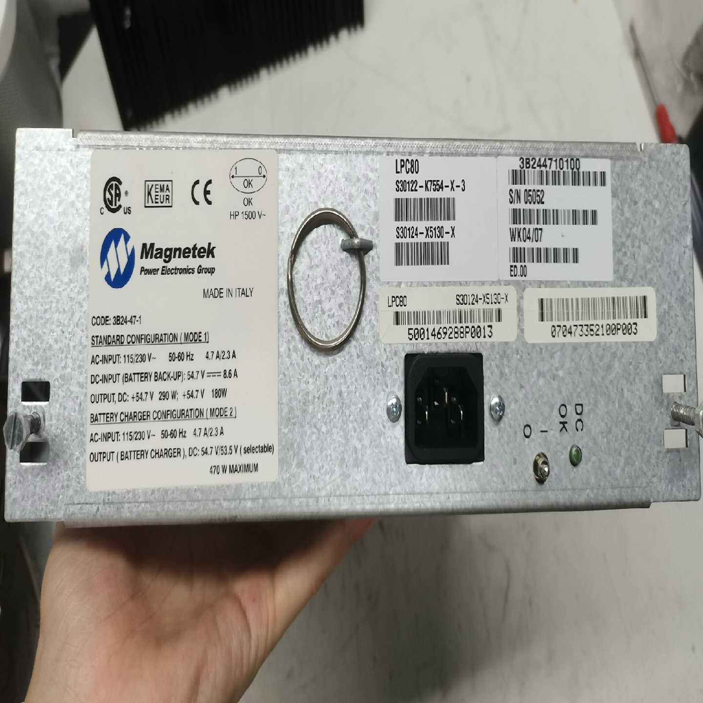 （议价）意大利产Magnetek电源3B24-47-1