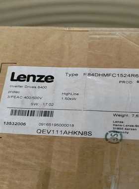 LenzeE84DHMFC1524R6SLCE伦茨变频器--议价商品