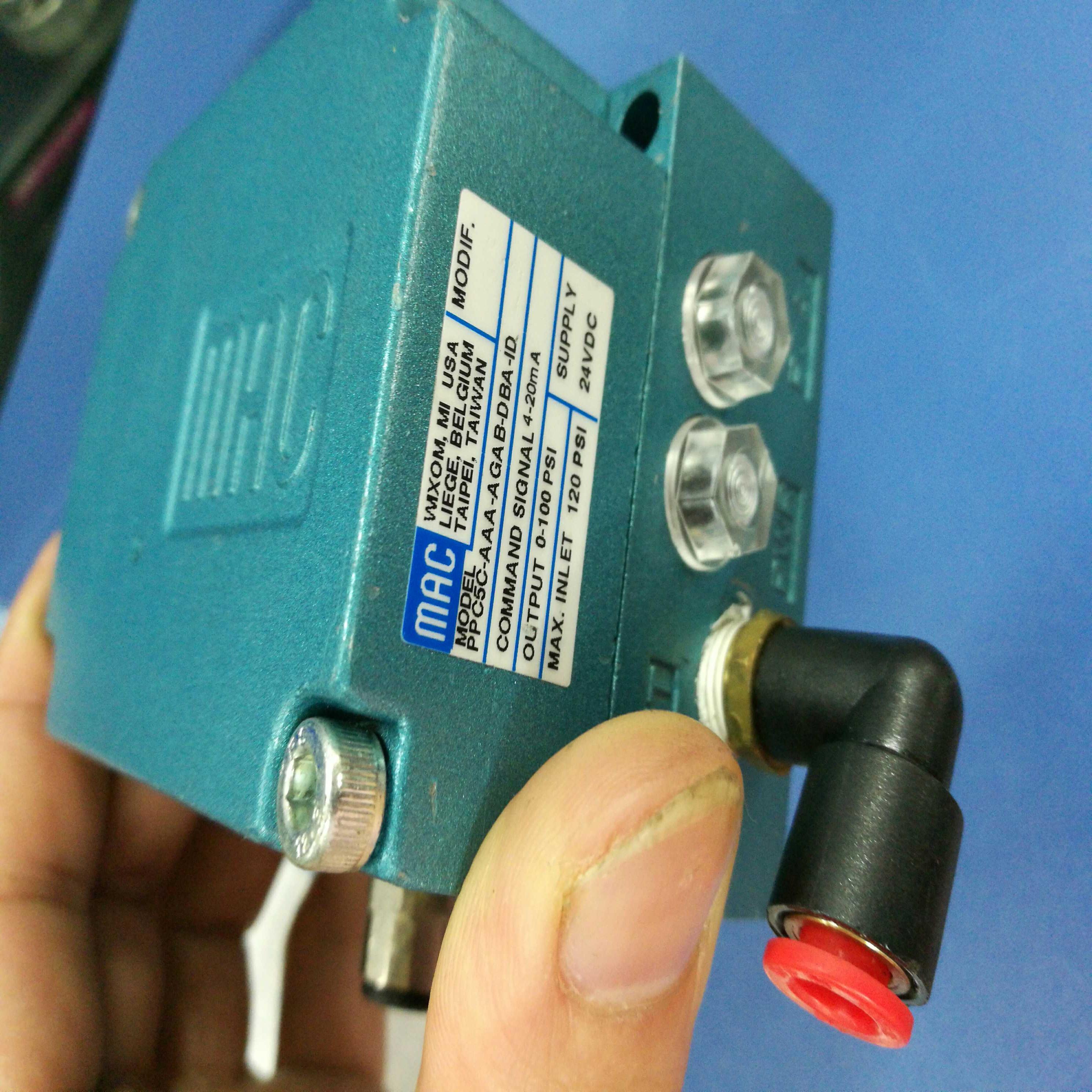 原装美国MAC比例压力控制器PPC5C-AAA-AGAB-DBA-ID现货