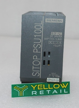 西门子6EP1333-1LB00SITOPPSU100L电源供应DC24V/5A