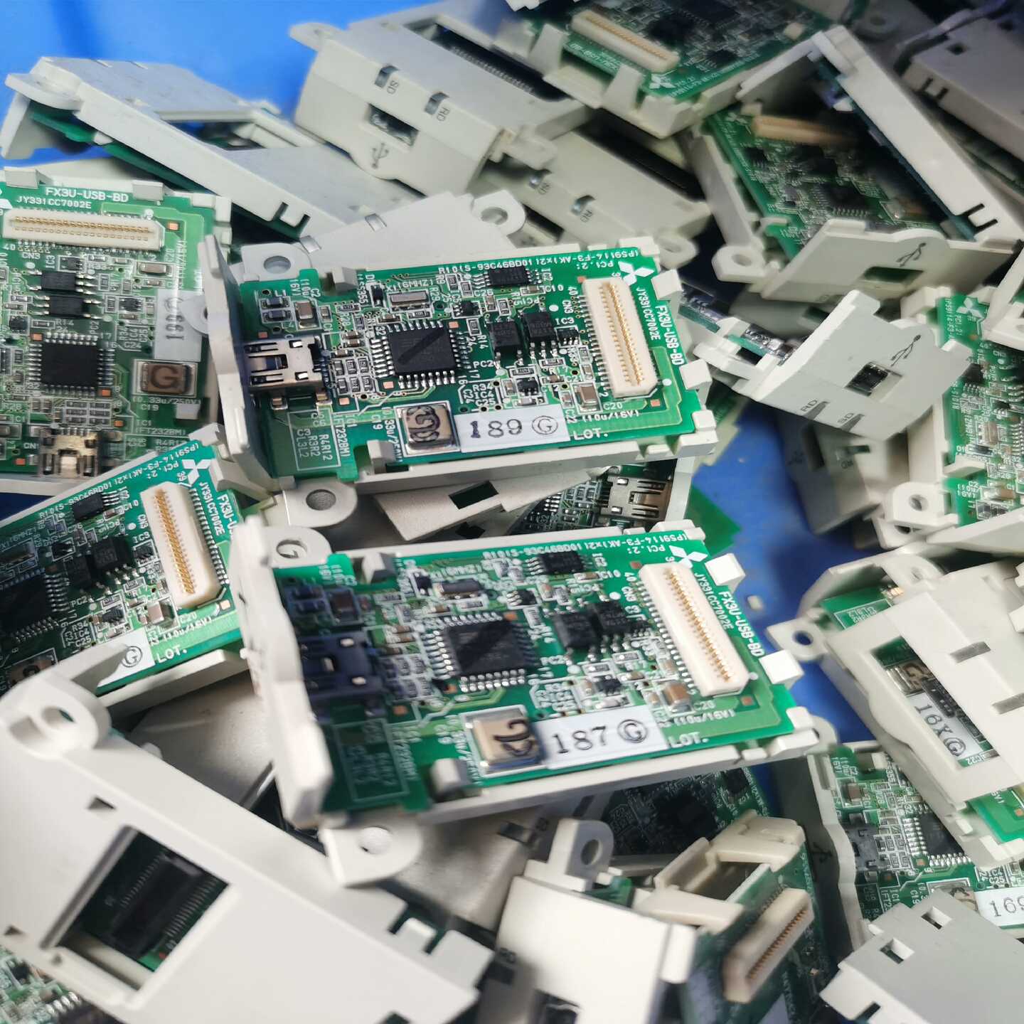 原装三菱usb通讯板，FX3U-USB-BD，原装拆机，成色--议价商品