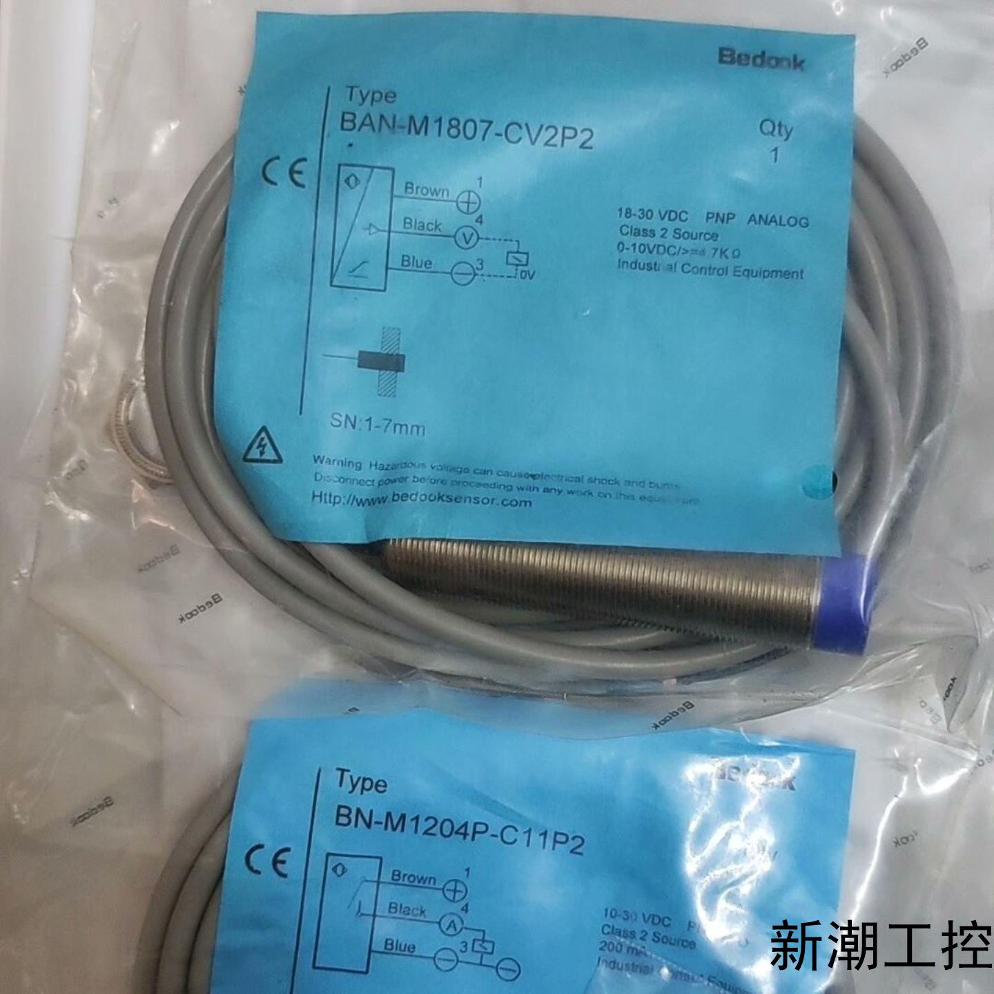 比杜克全新正品电压模拟量接近开关BAN-M1807-CV2议价商品