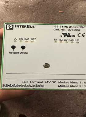 【请询价】菲尼克斯IBSSTME24BKRB-T总线模块货号27