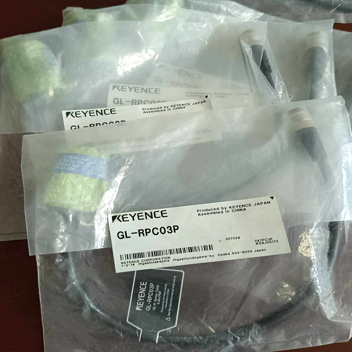 GL-RPC03P基恩士连接线全新原装正品包装单价，--议价商品