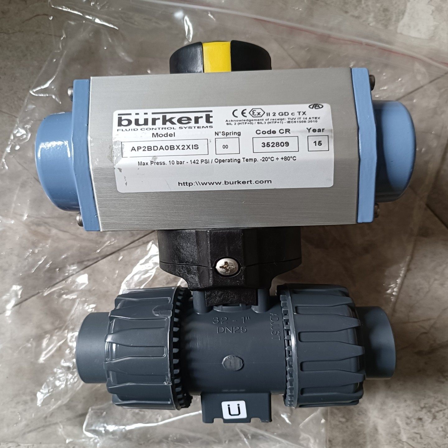 全新宝德BURKERT执行器AP2BDA0BX2XIS。工程--议价商品