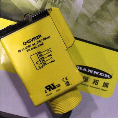配件美国邦纳全新原装BANNER对射60M光电Q452EQ45VR2RQ453议价