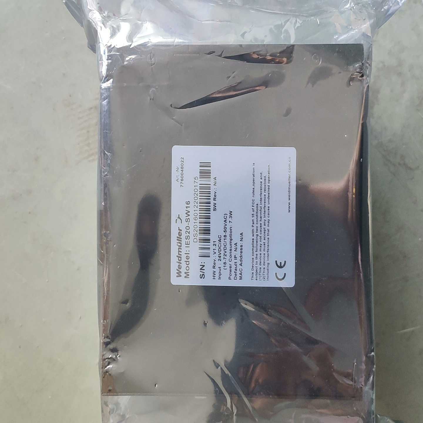 魏德米勒交换机IES20-SW16，全新裸机，带原厂包装。实--议价商品