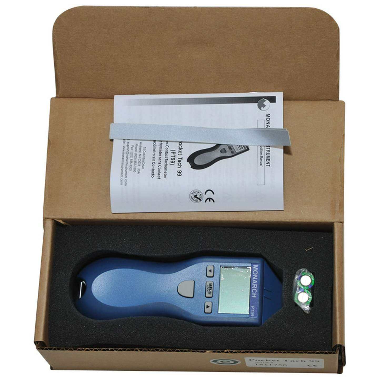 议价-PLT200转速表蒙那多Monarch数字光电转速表PT99/PLT200/PLT2