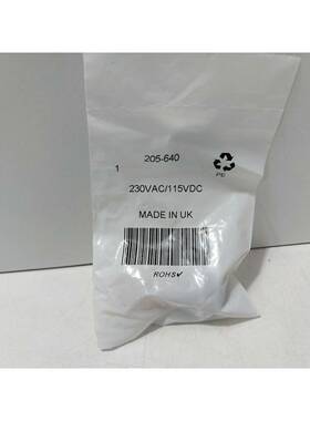 议价-RS205-640LEDPannelloIndicatorge230VAC/115VDCRosso11-