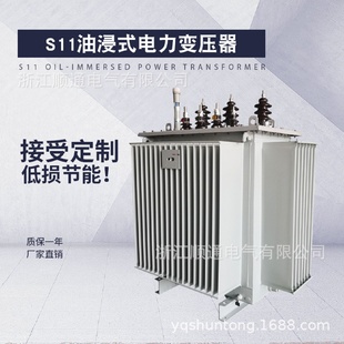 S11 电力变压器10KV厂房小区专用配电变压器 30KVA三相油浸式