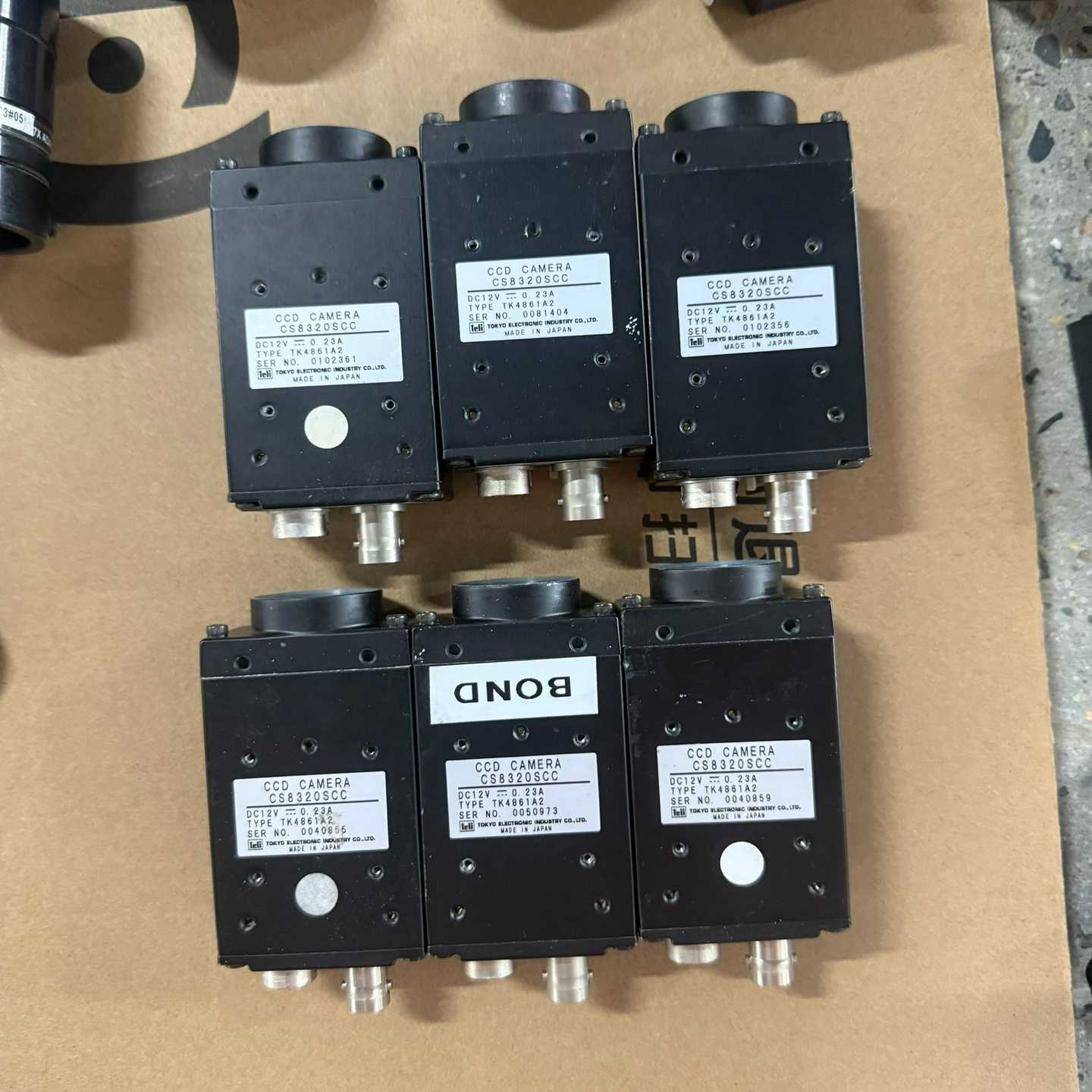 日本TELI泰利CS8320SCC工业CCD相机，二手拆机成-询价客服