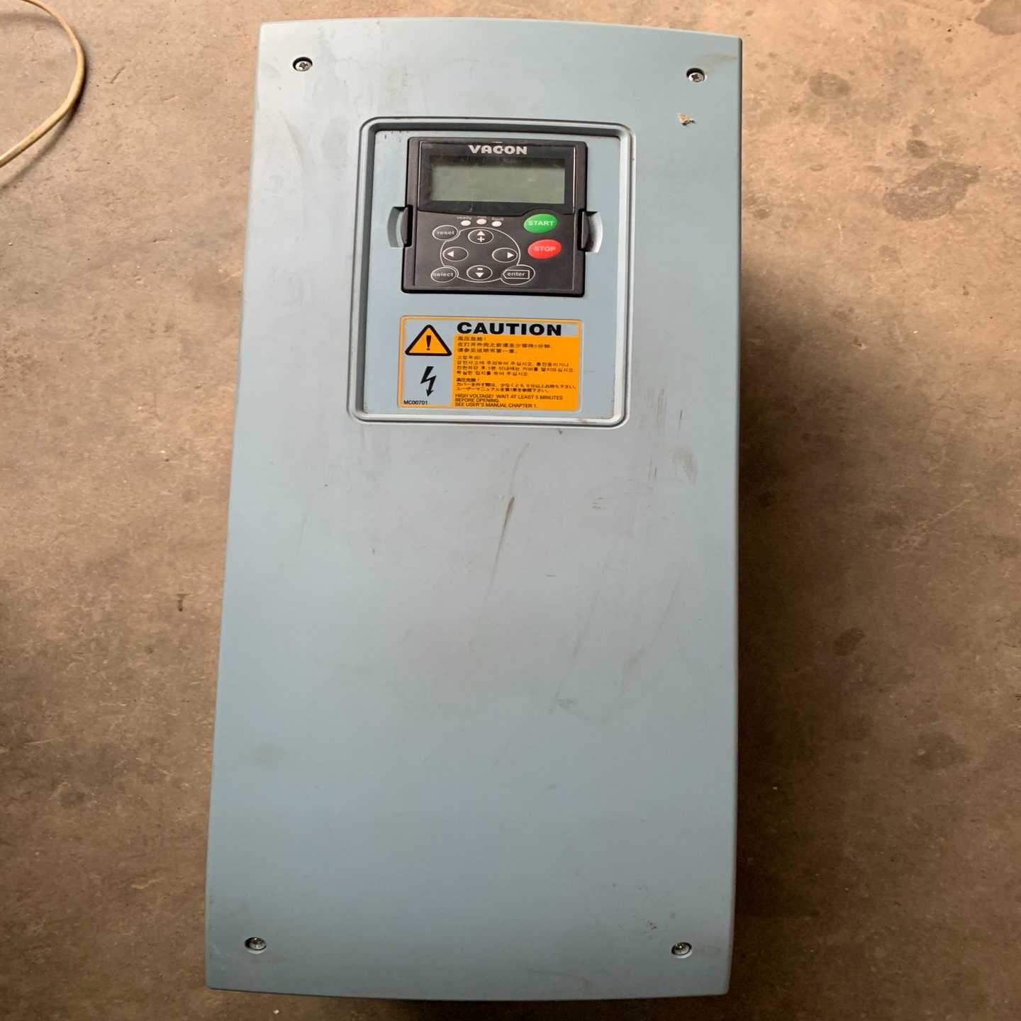 【议价】伟肯变频器，型号NXP00725G2H1SSVA1A2000适用