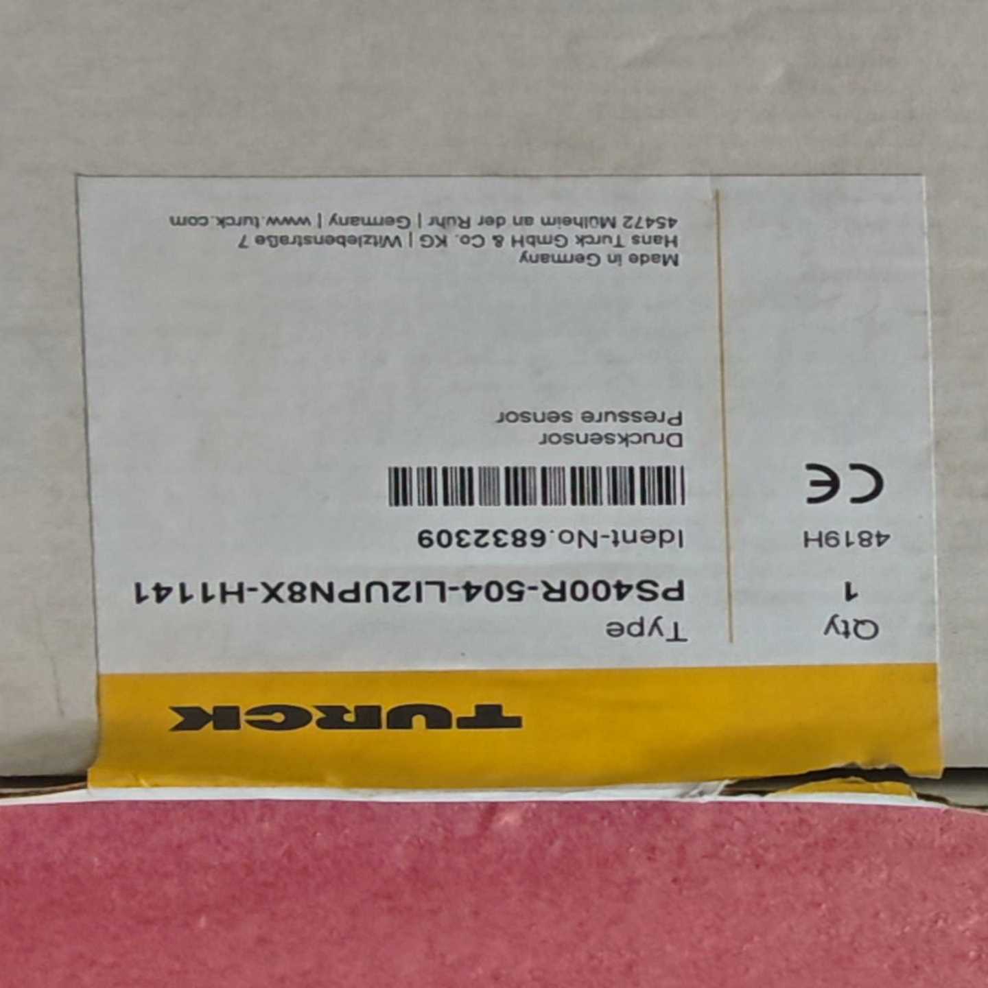 全新德国图尔克压力传感器PS400R-504-LI2UPN8-询价客服