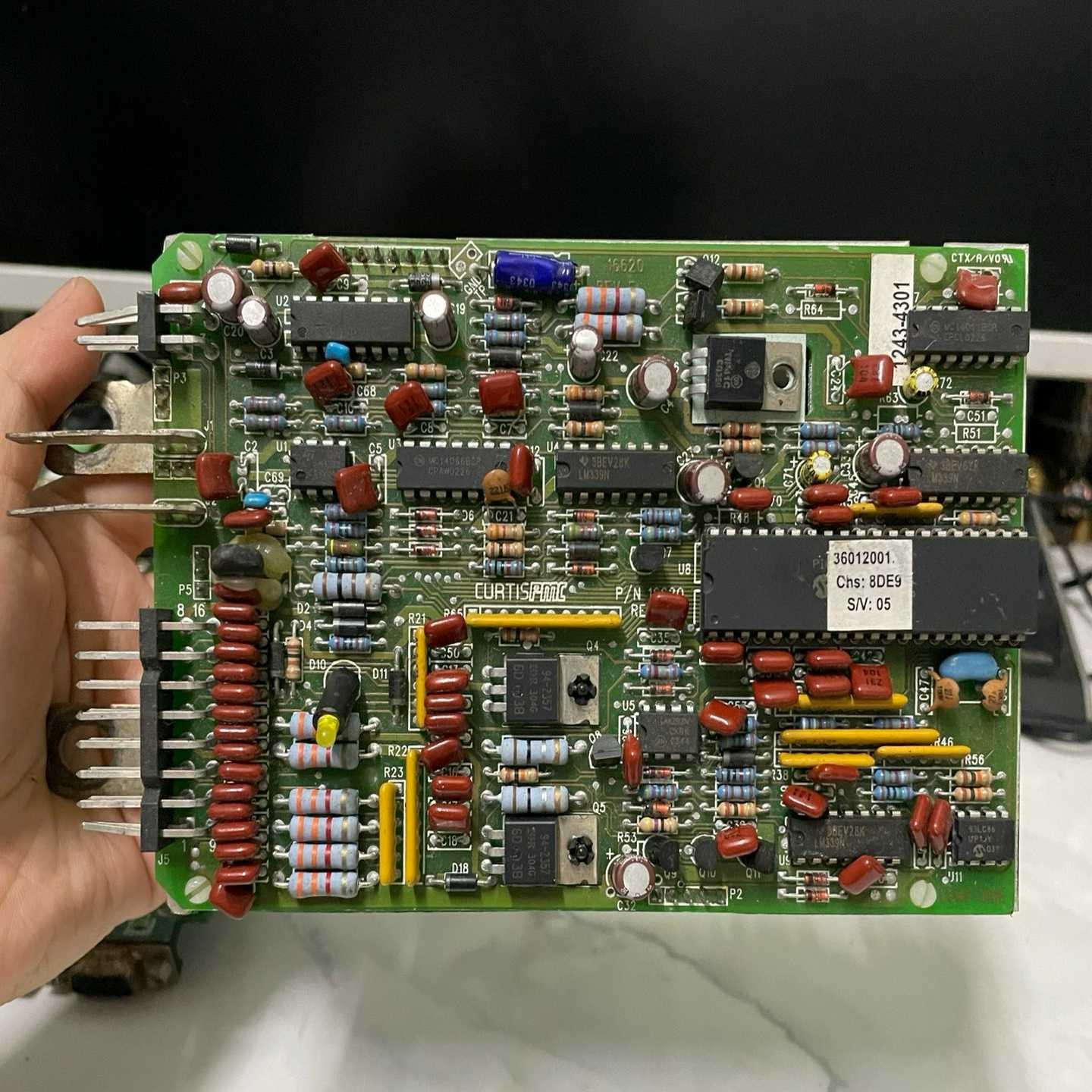 （议价）CURTIS柯蒂斯控制器主板型号1243，16975REV