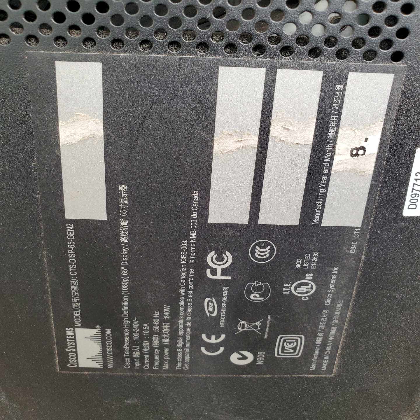 思科65寸等离子监视器，等离子65寸电视思科65寸CISC--议价商品