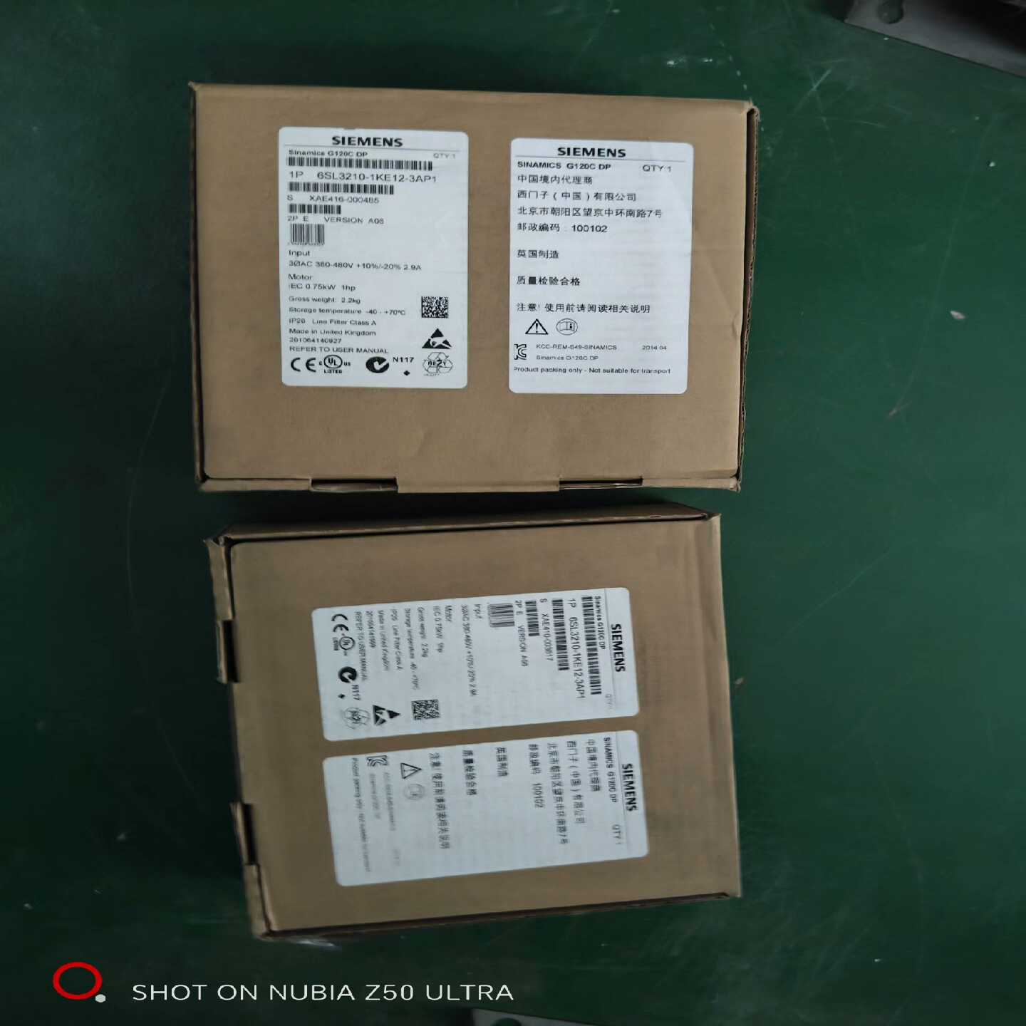 G120C变频器6SL3210-1KE12-3AP1工询价