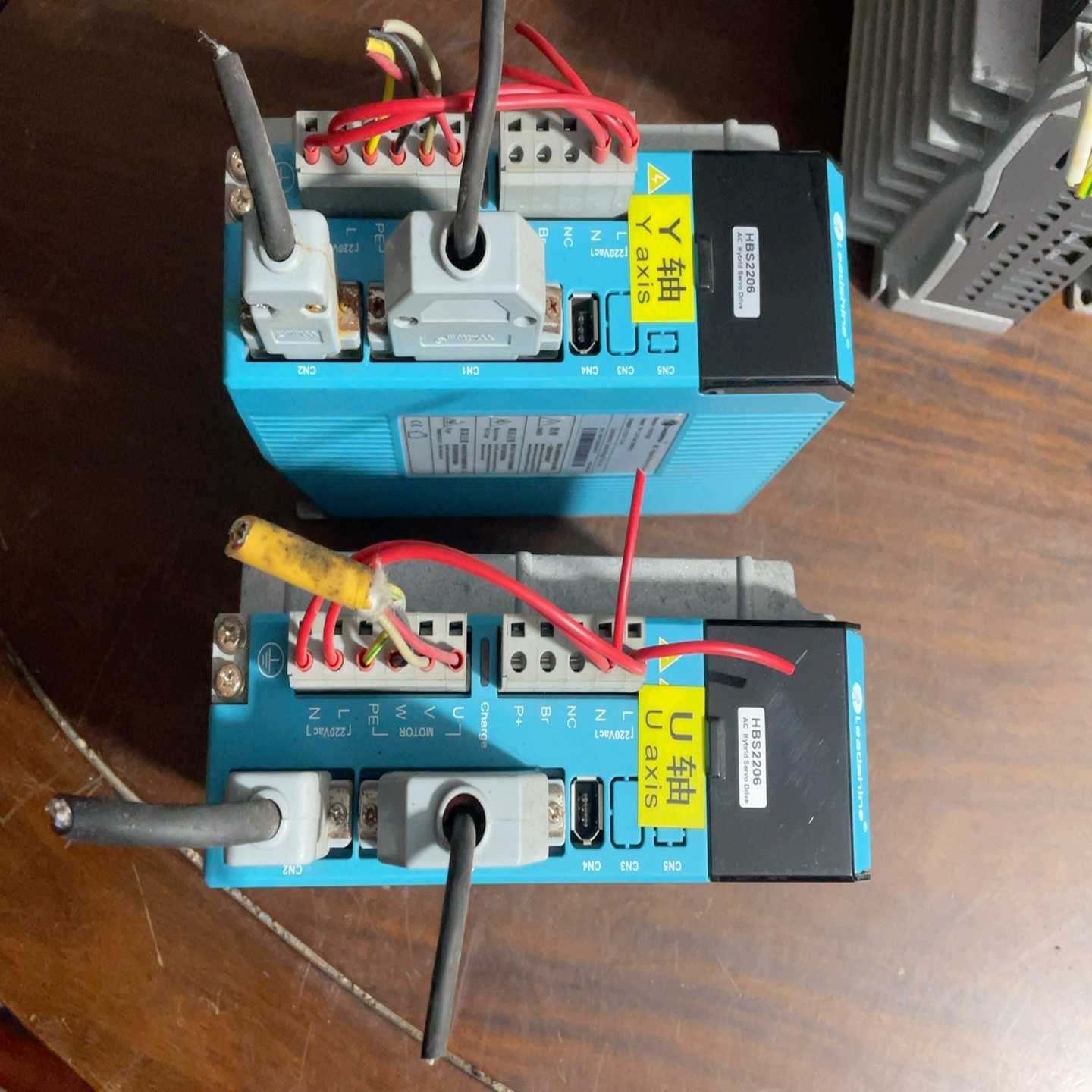 咨询-HBS2206雷塞伺服驱动器功能正常2台