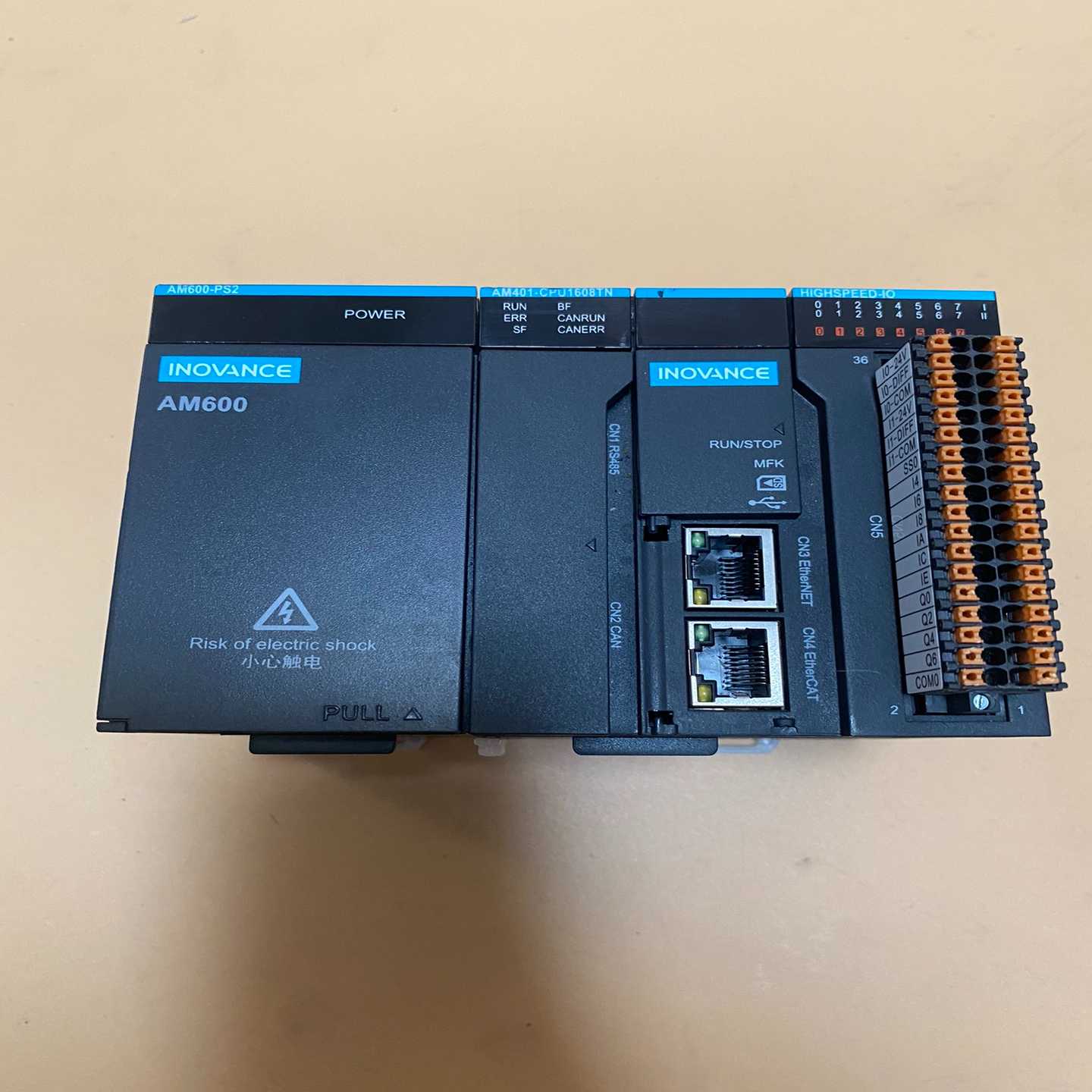 【议价】AM401-CPU1608TN汇川PLC功能正常质适用