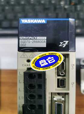 【议价】安川七系400W伺服电机一套，驱动器SGD7S-2R8A00适用