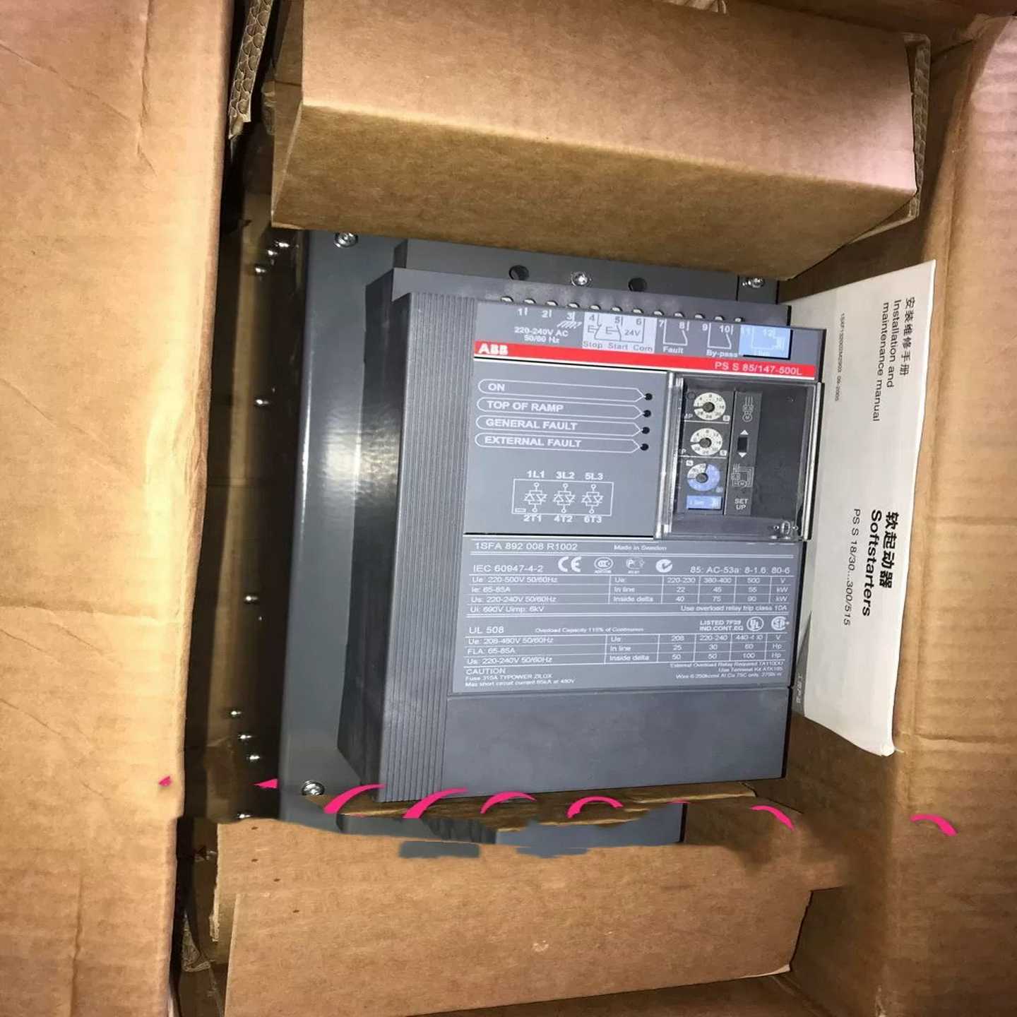 软启动器,软启动器PSS85/147适用
