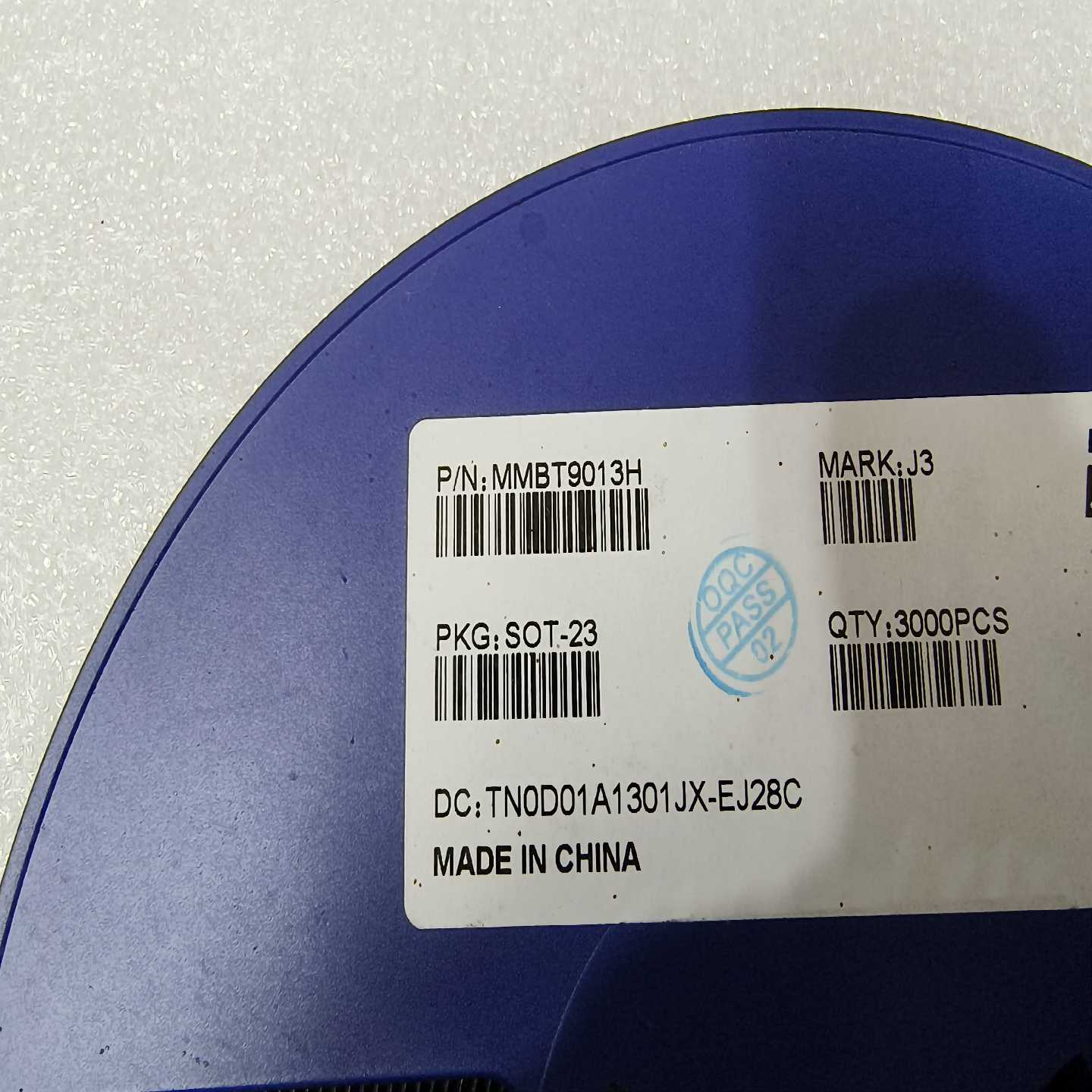 【议价】MMBT9013H有1盘3000个