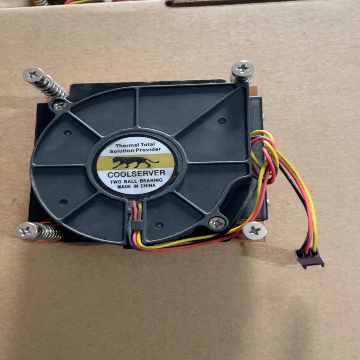 金钱豹散热器纯铜 1U 2U 研华研祥工控机主板 775主板~询价