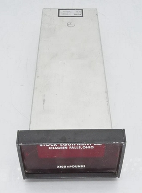 STOCKEQUIPMENT1-Z8453PANELMETER
