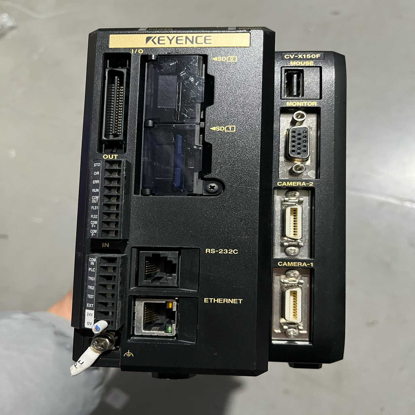 【议价】基恩士视觉控制器CV-X150F，功能，带c适用