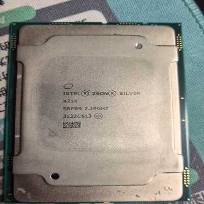 英特尔至强银牌4214CPU，2.2GHz主频，12核-议价