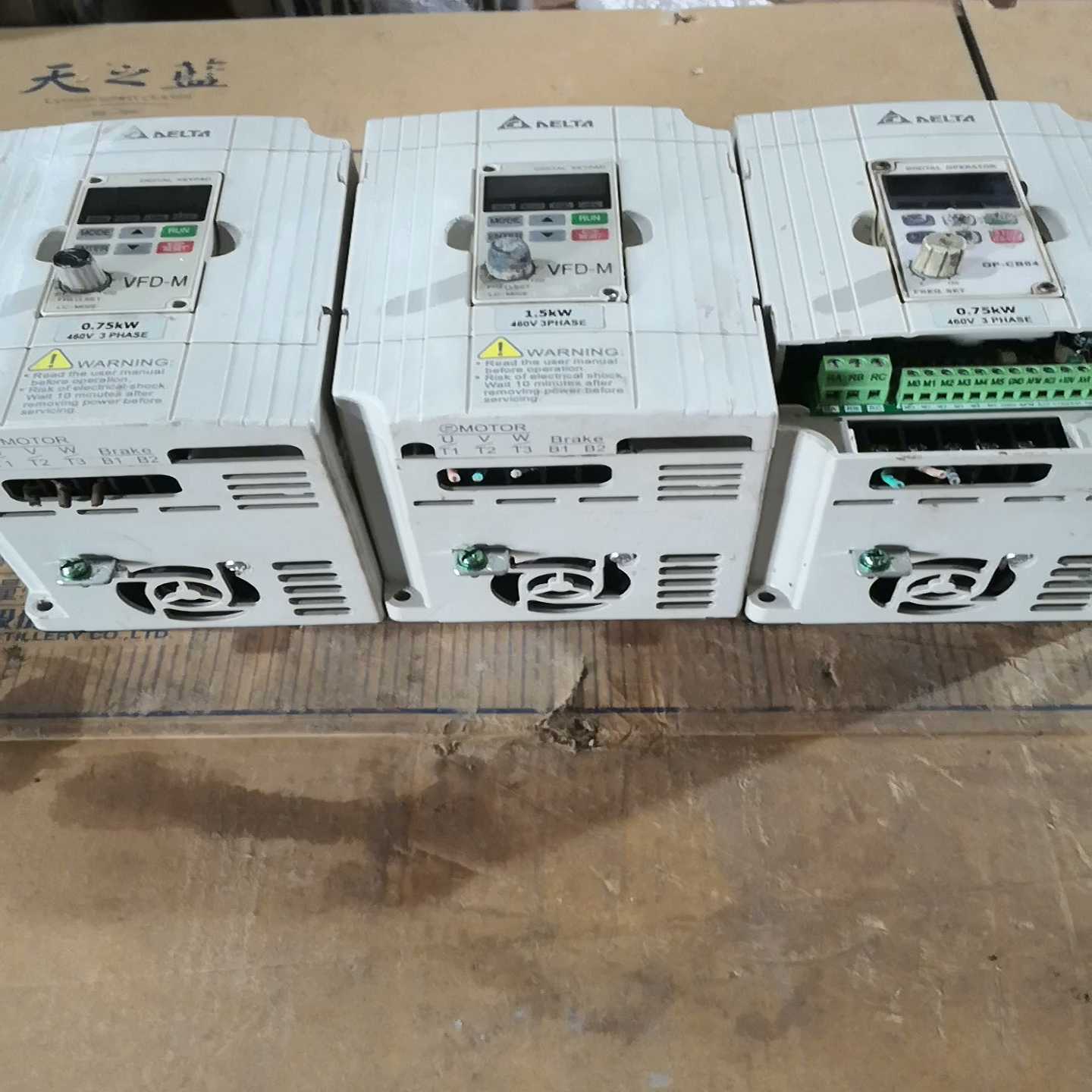 咨询-台达变频器vFD007M43B