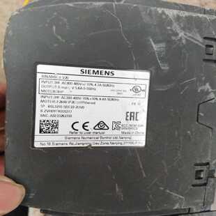 功能正常 成色如图 咨询 V20变频器380v2.2KW