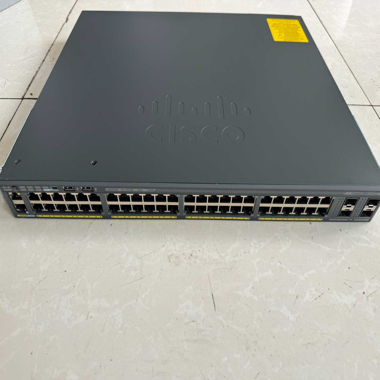 思科WS-C2960X-48LPS-L 48口千兆POE