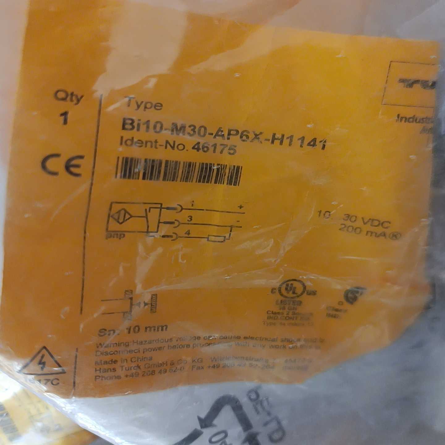 Bi10-M30-AP6X-H1141电感式传感器46175拍前询价