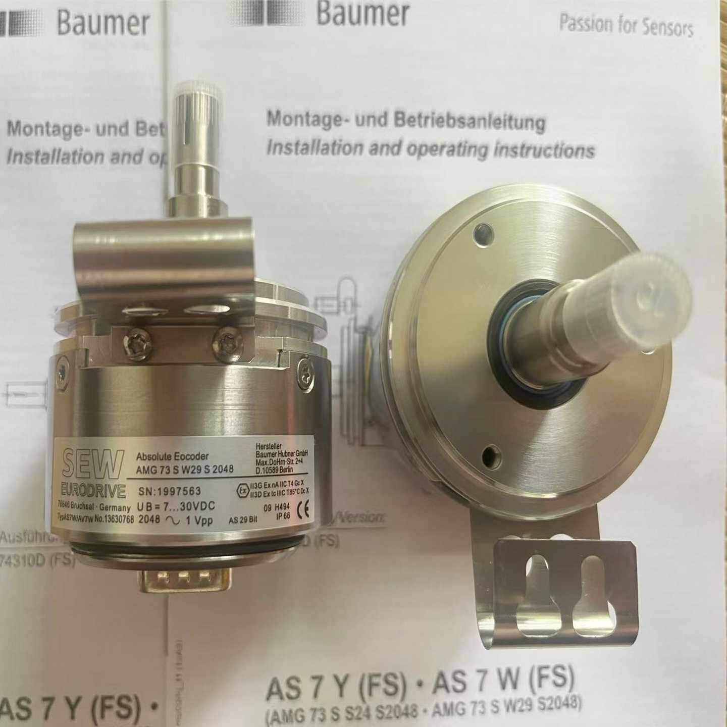 德国SEW编码器AS7W.堡盟定制版AMG73SW29【询价】