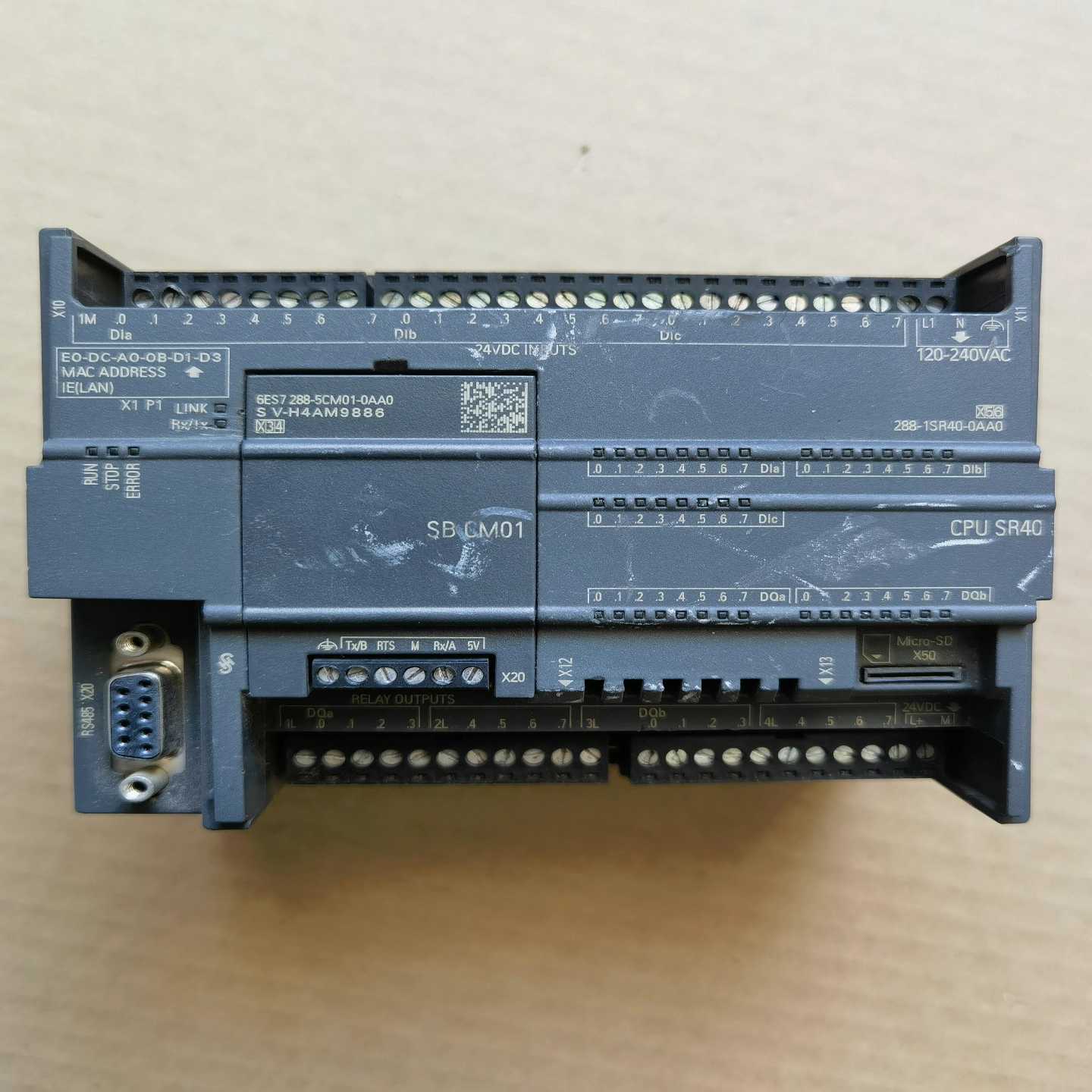 6ES7288-1SR40拆机二手西门子smart模块pl--议价商品