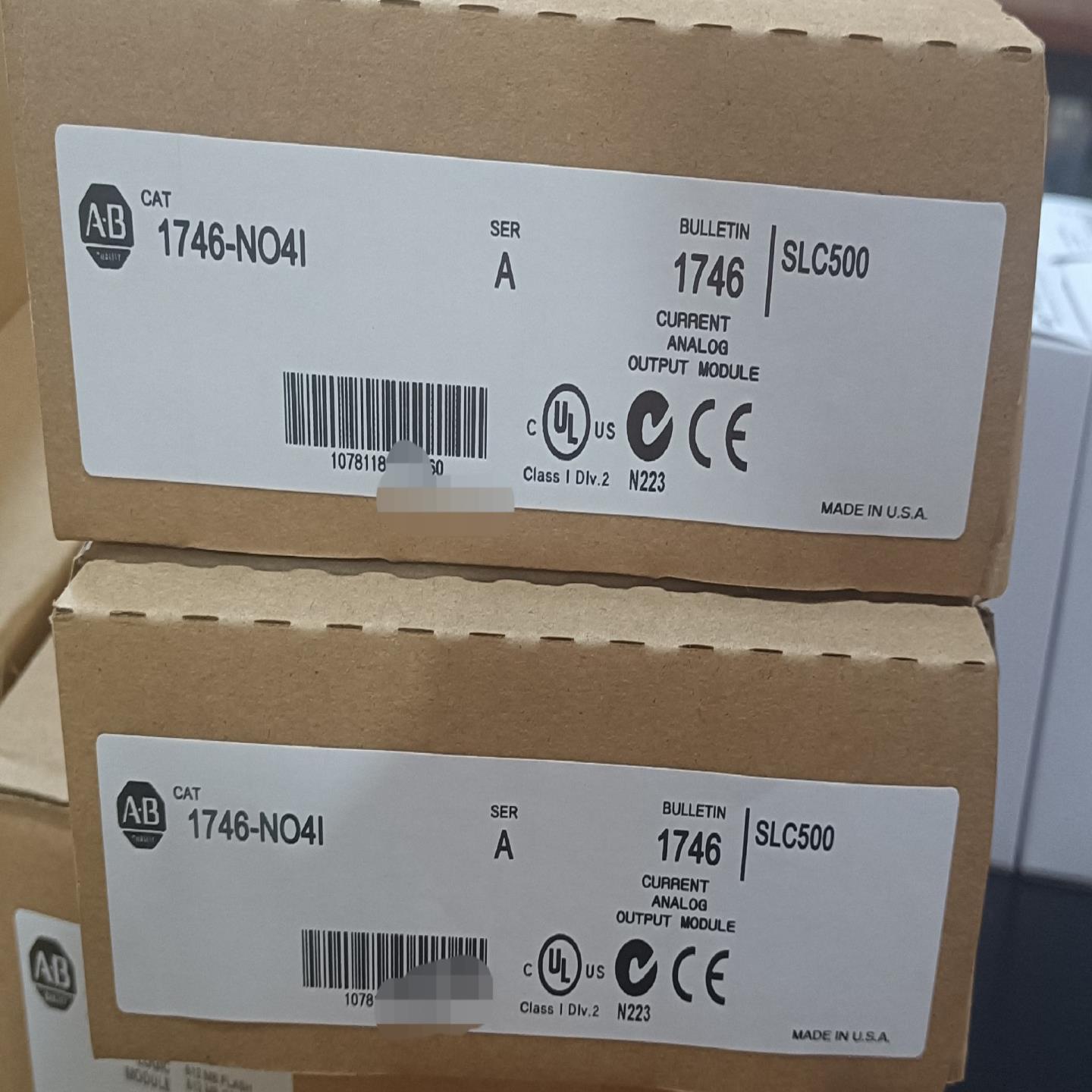 售前询价AB罗克韦尔1746-NO4I现货里海电子