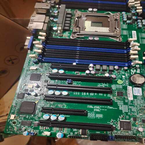 （议价）超微X9DRI-LN4F主板，双路X79服务器主板