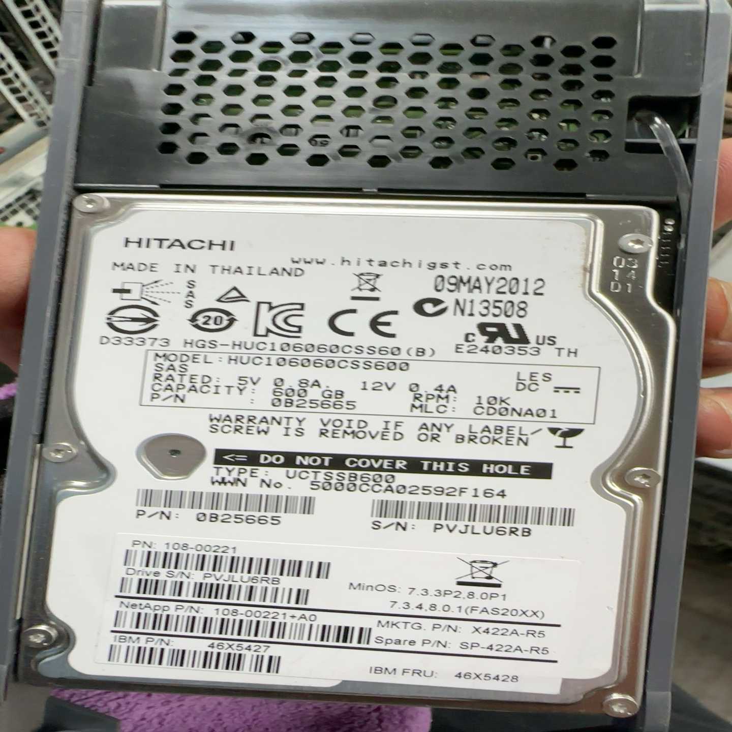 NetApp600G10K2.5SASH询价