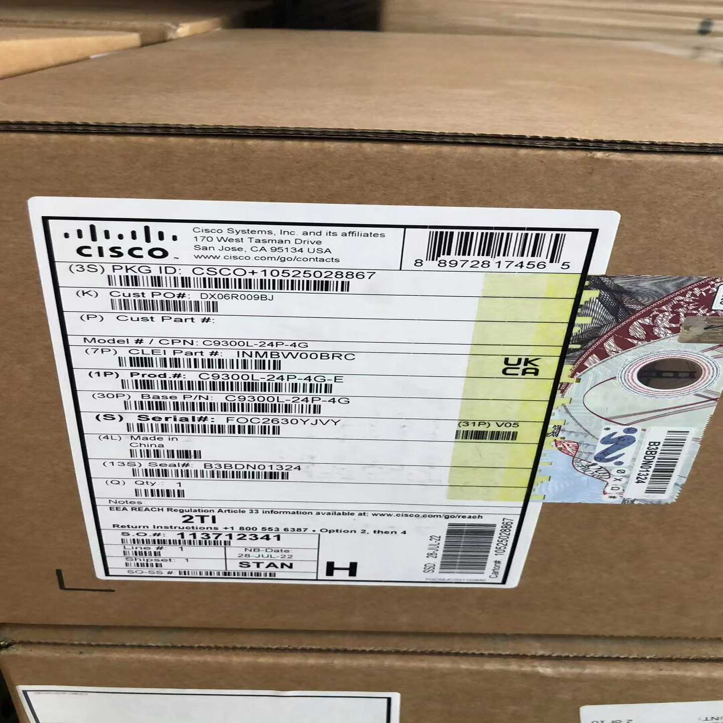 议价CisOco/思科C9300L-24P-4G-E现货交换机现货/维修