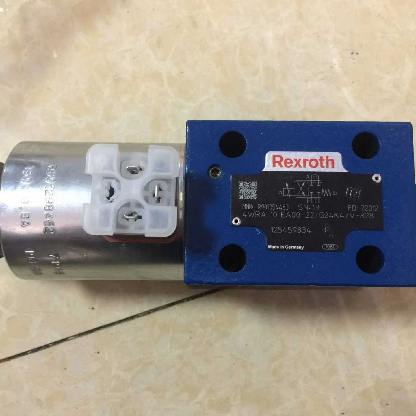 力士乐比例换向阀4WRKE16W5-20m0L-33/6EG24EK31/A1D全新电磁