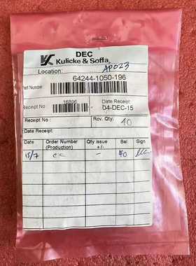 Kulicke&Soffa弹簧夹，型号64244.105--议价商品