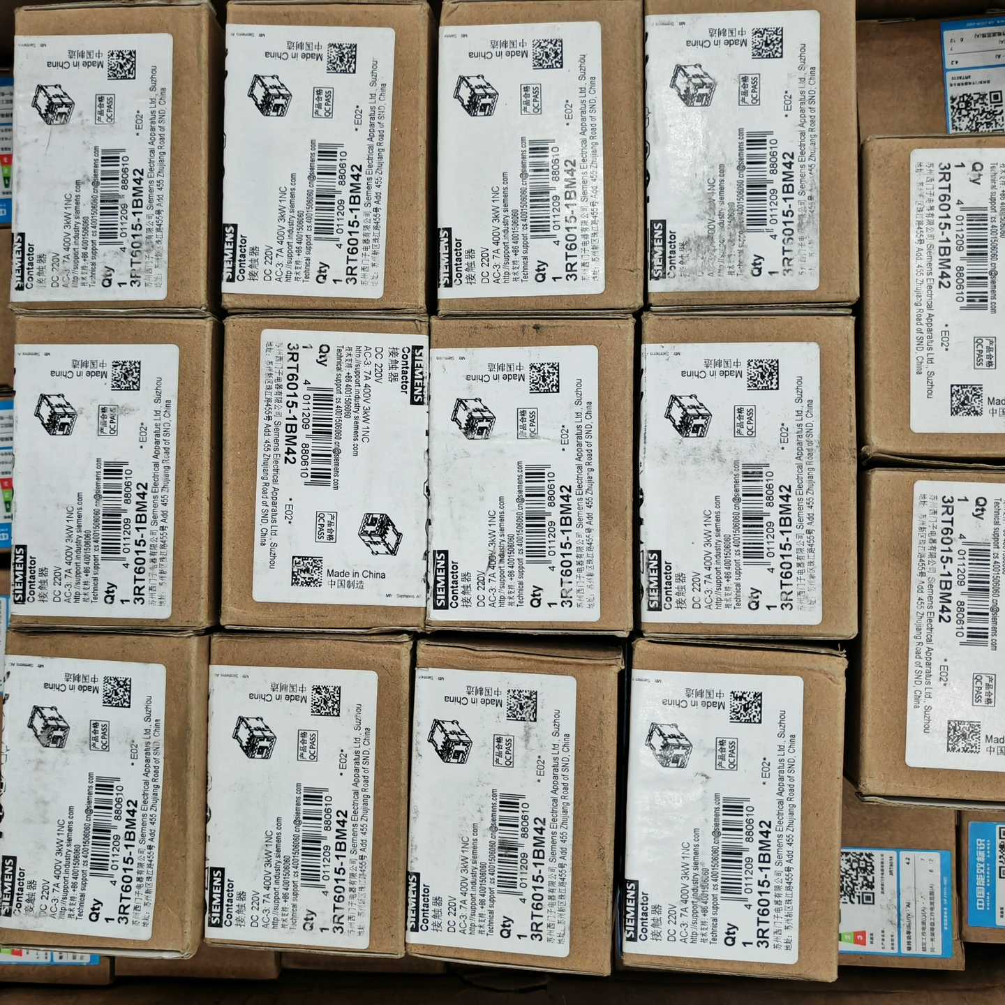 全新原装西门子7A接触器3RT6015-1BM42直流接触器--议价商品