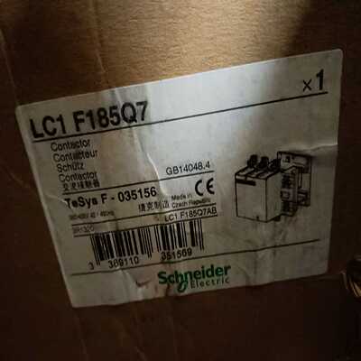 接触器LC1F185Q7 380-400V 捷克~询价
