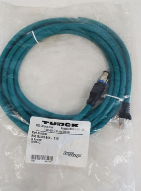 TurckU8626-3Anschlussleitung3mEthernetRJ45auf8-Pin-u