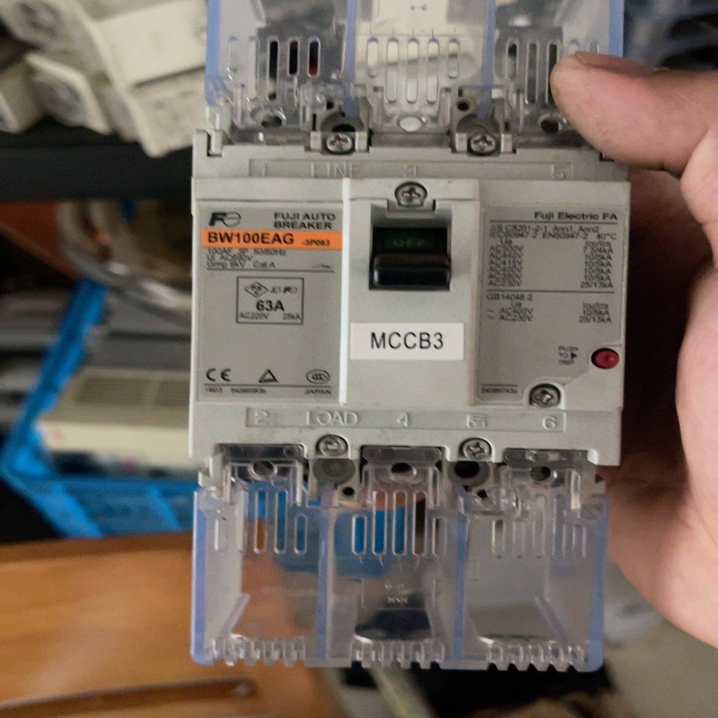 议价富士断路器BW100EAG3P63a