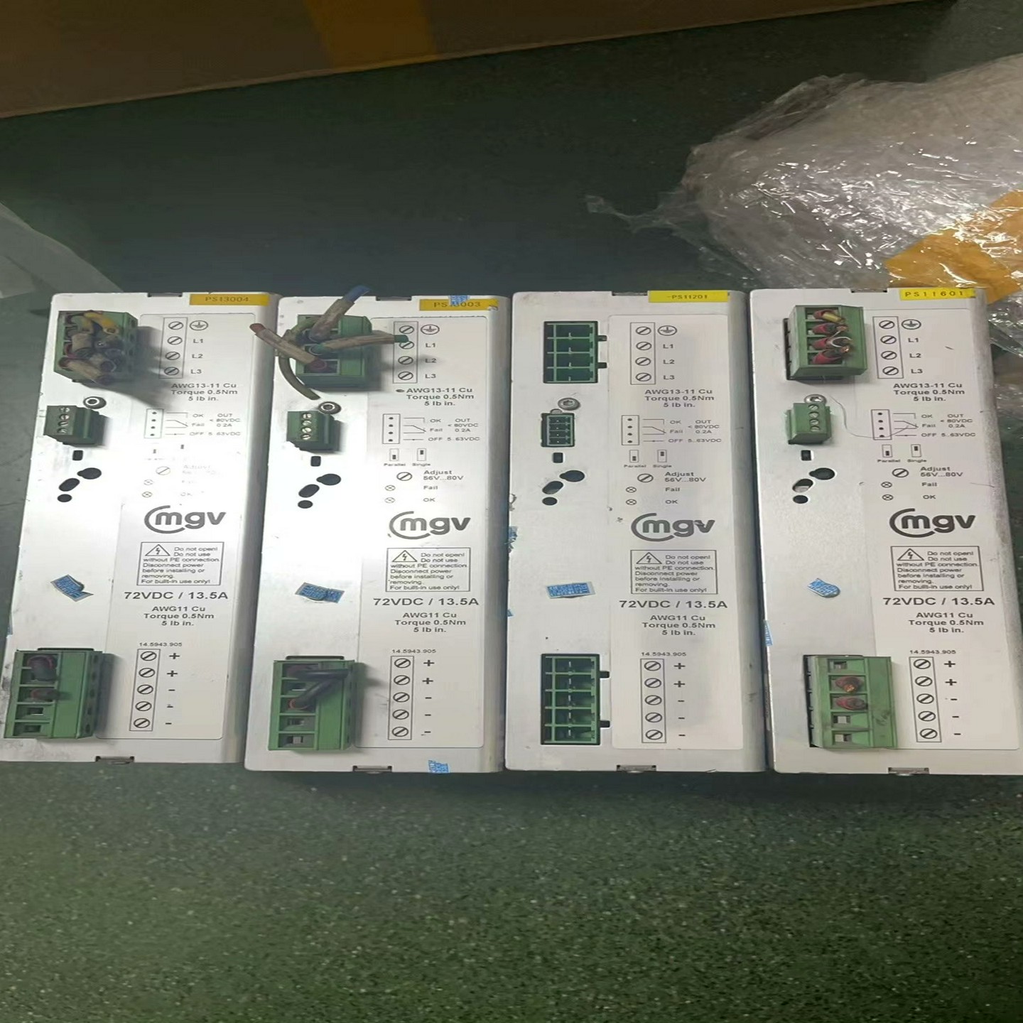 询价两台现货德囯mgv电源SPH1013-7214   72VD议价