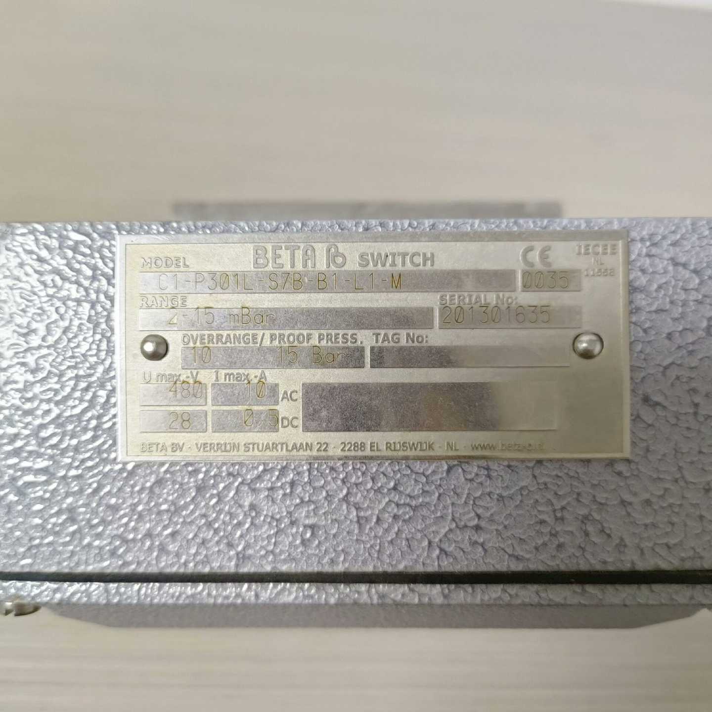 议价压力开关1-01L-7-1-L1-M