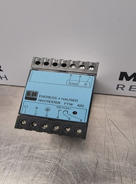 EndressHauserNivotesterFTW420LevelTransmitter